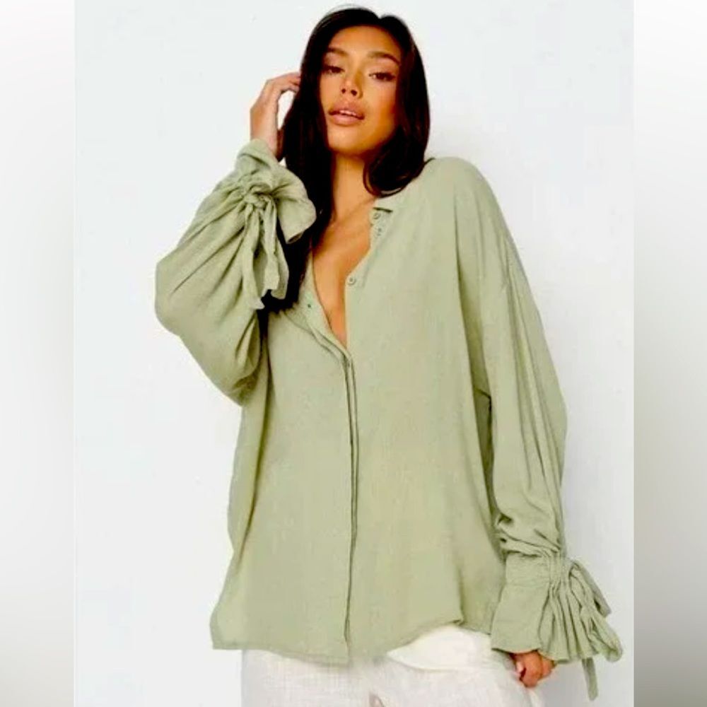 Oversized Long Sleeve Tops Size L/P
